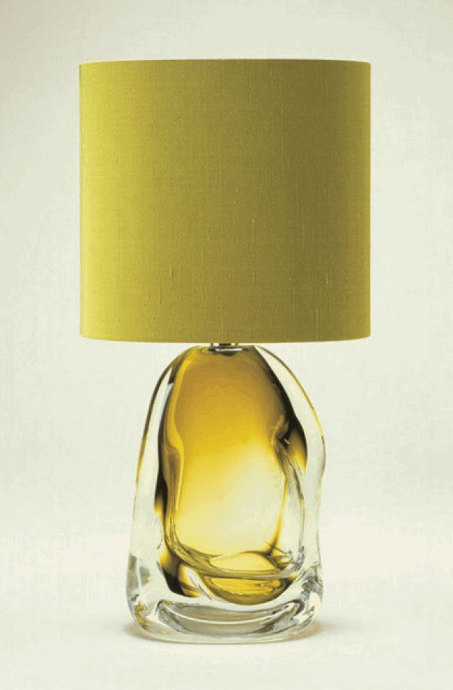 Perfume Bottle Lamp Glass Lamp Porta Romana Alexander Interiors